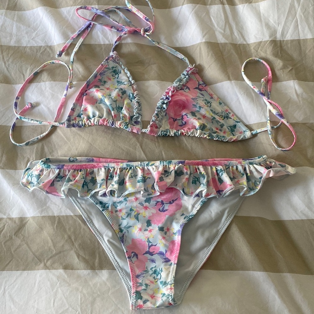 LoveShackFancy Youth Girls Bikini